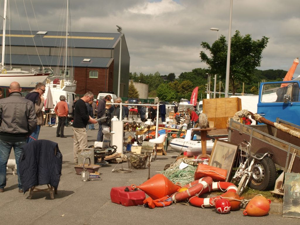 exemples de brocante marine vide bateaux Paimpol et Port-Haliguen